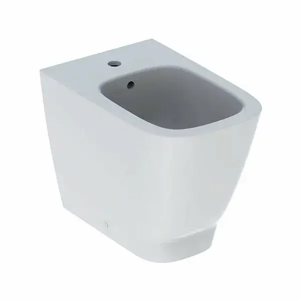 Bideu pe pardoseala Geberit Smyle Square alb [1]