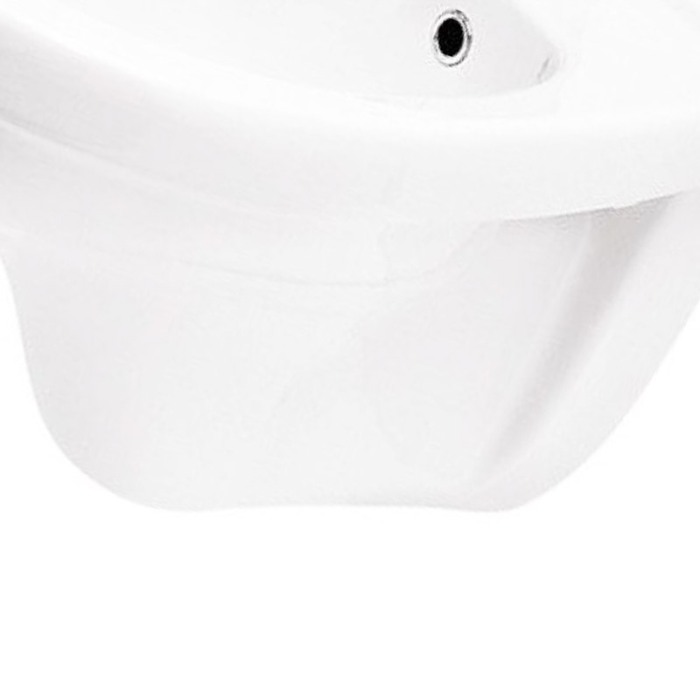 Bideu suspendat Cersanit, Terra, 37 cm, alb [5]
