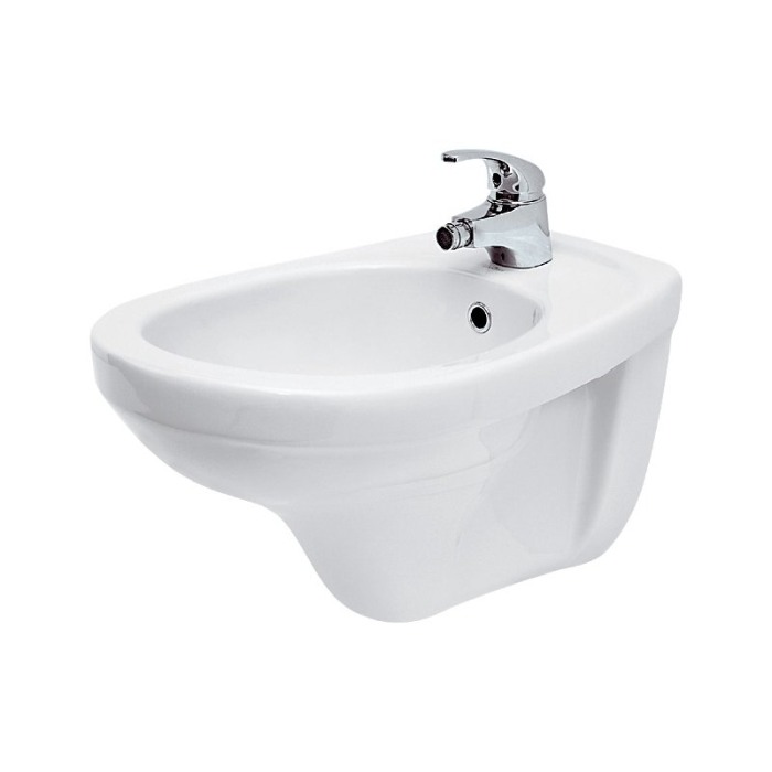 Bideu suspendat Cersanit, Terra, 37 cm, alb [1]