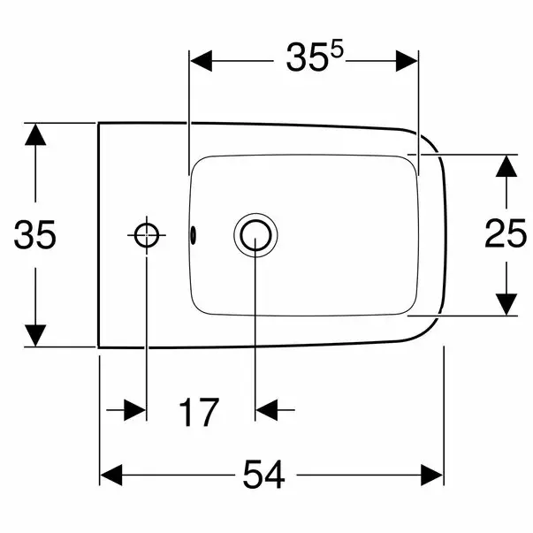 Bideu suspendat Geberit iCon Square [3]