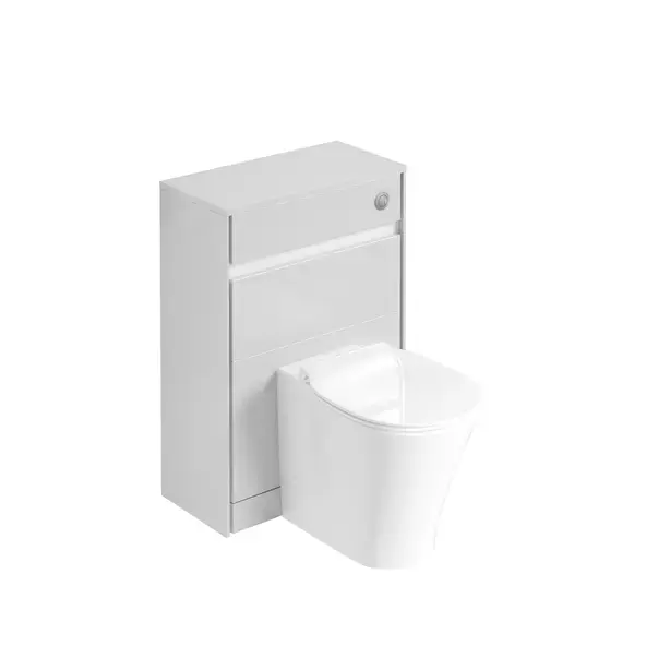 Blat pentru lavoar gri deschis Ideal Standard Connect Air fara decupaj 60 cm [2]