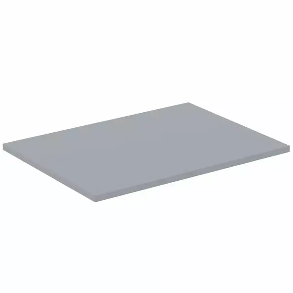 Blat pentru lavoar gri deschis Ideal Standard Connect Air fara decupaj 60 cm [1]