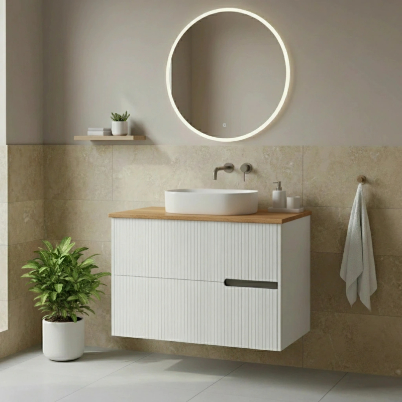 Blat pentru mobilier Fluminia, Rovere Naturale, 80 cm [2]