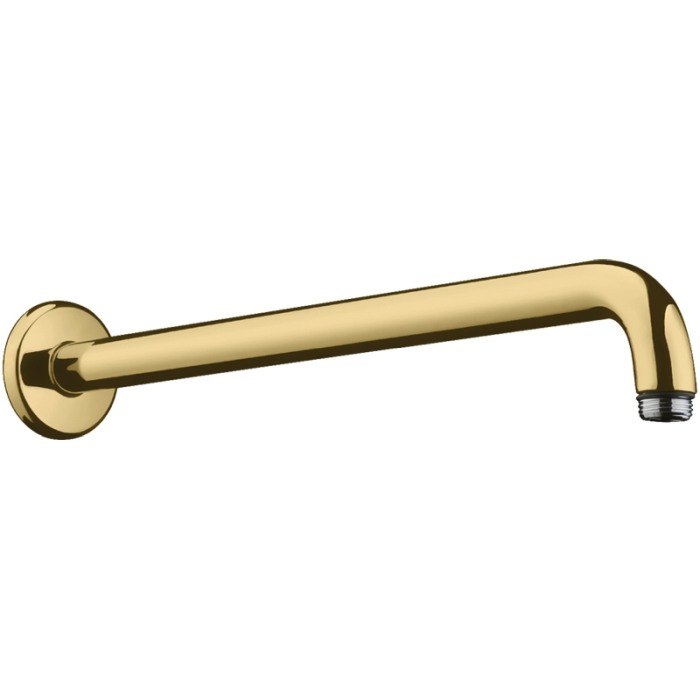 Brat de dus cu prindere pe perete, Hansgrohe, auriu lucios [1]