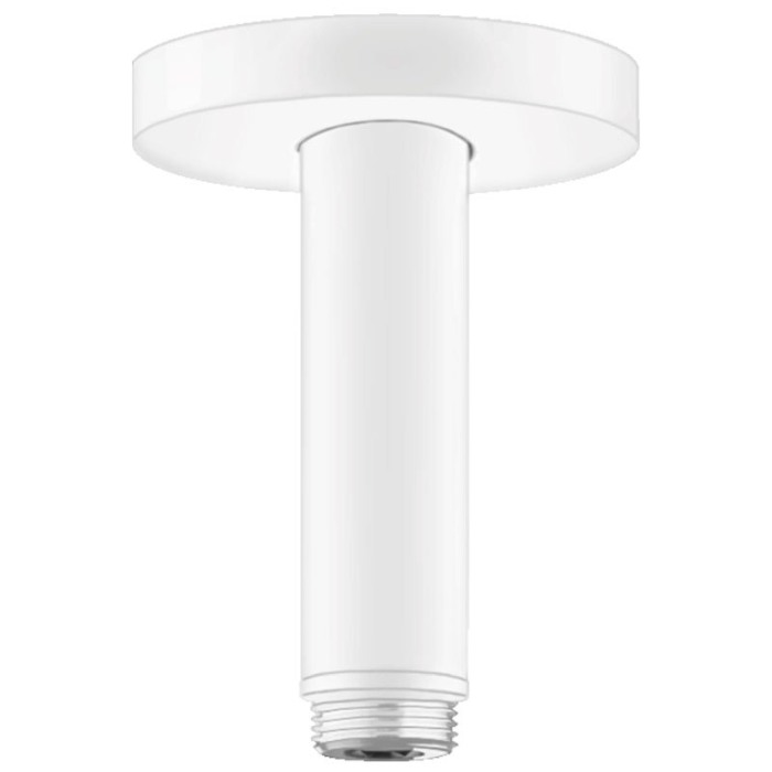 Brat de dus, Hansgrohe, cu montaj pe tavan, 10 cm, alb mat [1]