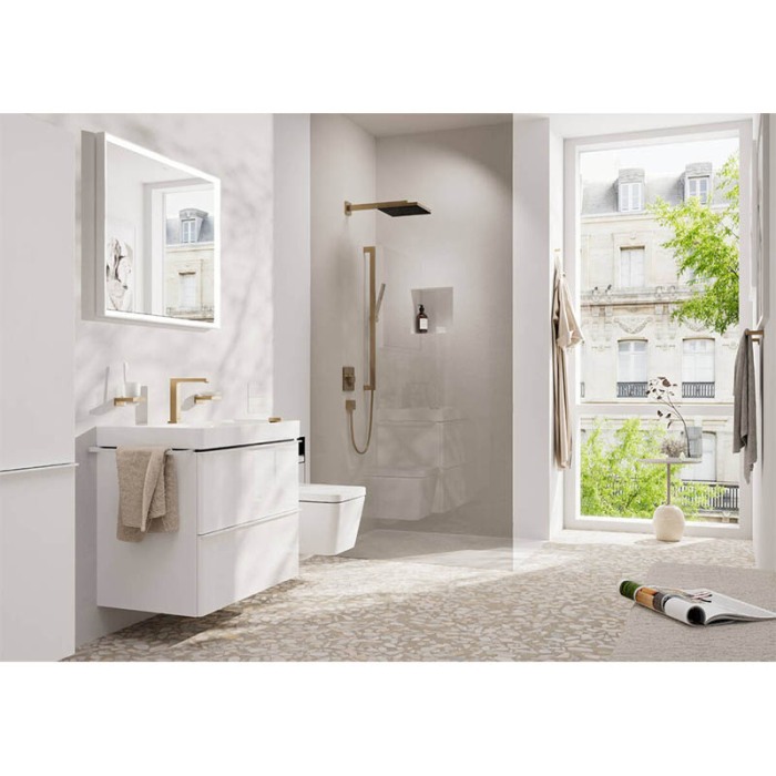 Brat de dus, Hansgrohe, E 39 cm, bronz periat [4]