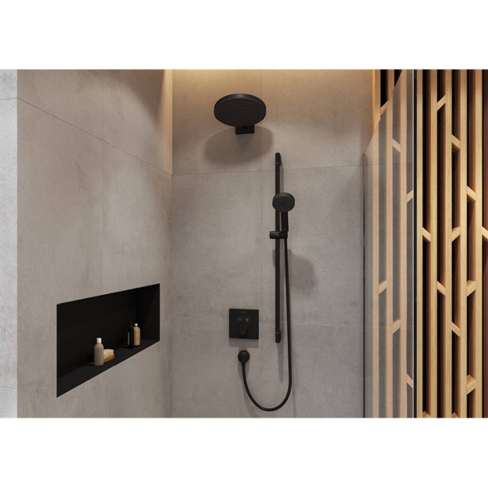 Brat de dus, Hansgrohe, Pulsify, negru mat [3]
