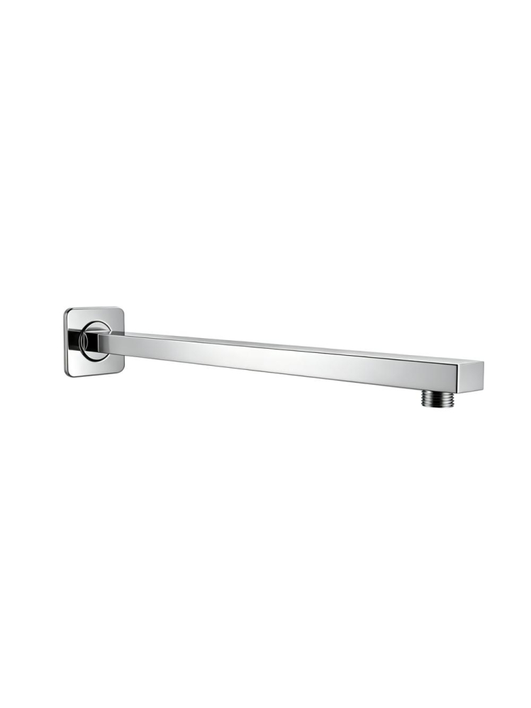 Brat de dus patrat Rea JS-9022 crom 405mm inox montaj perete [8]