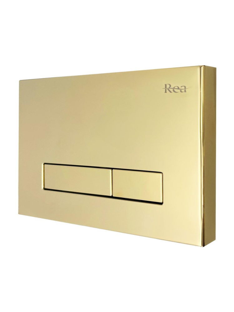 Buton tip H pentru cadru WC auriu [8]