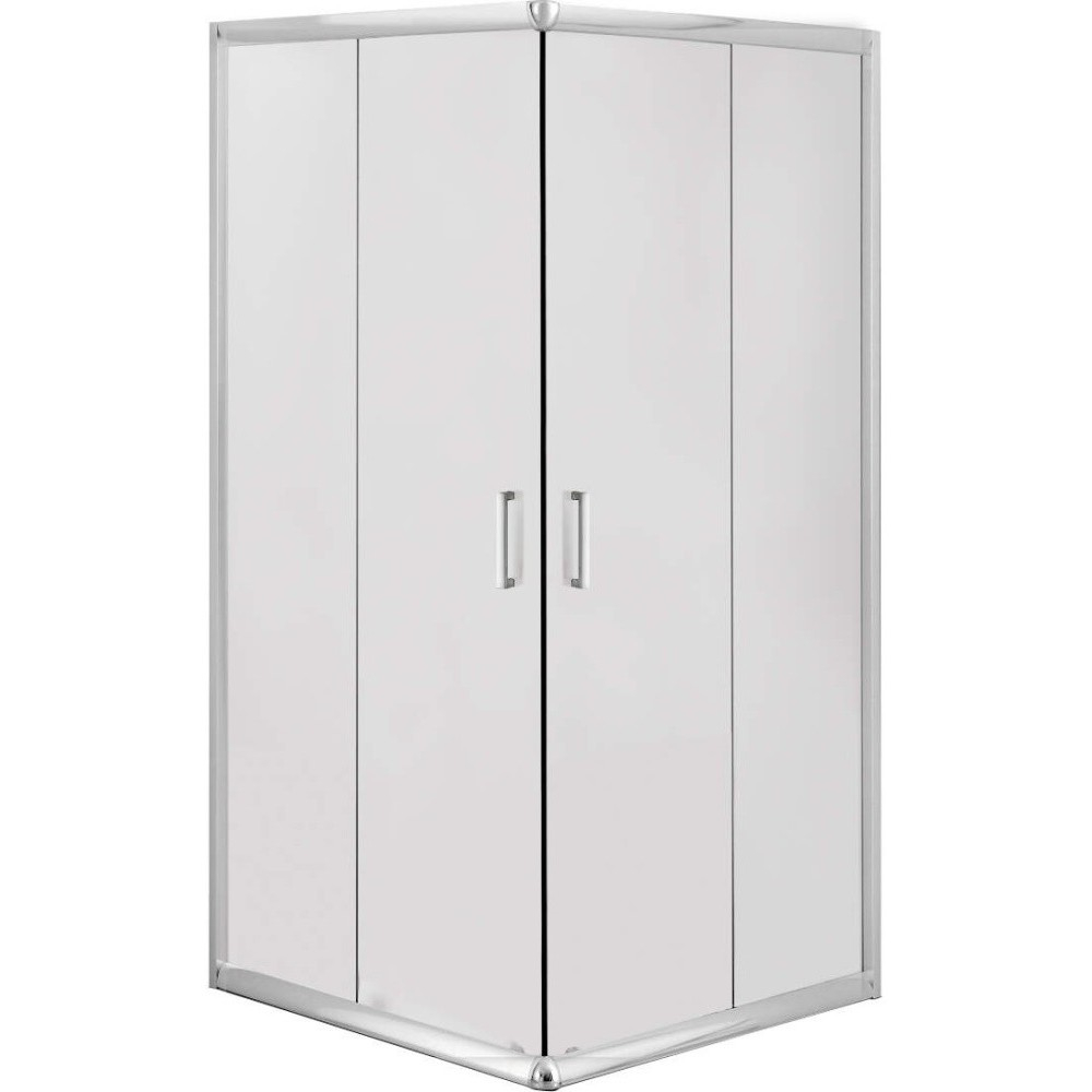 Cabina de dus patrata Deante Funkia cu usi culisante 80x80cm finisaj crom [2]