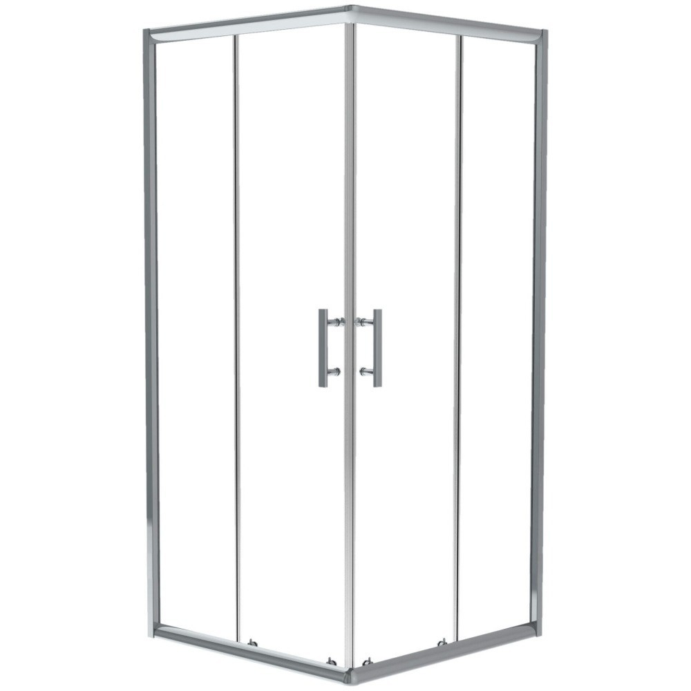 Cabina de dus patrata Deante Jasmin Plus cu usi culisante 80x80cm finisaj crom [1]