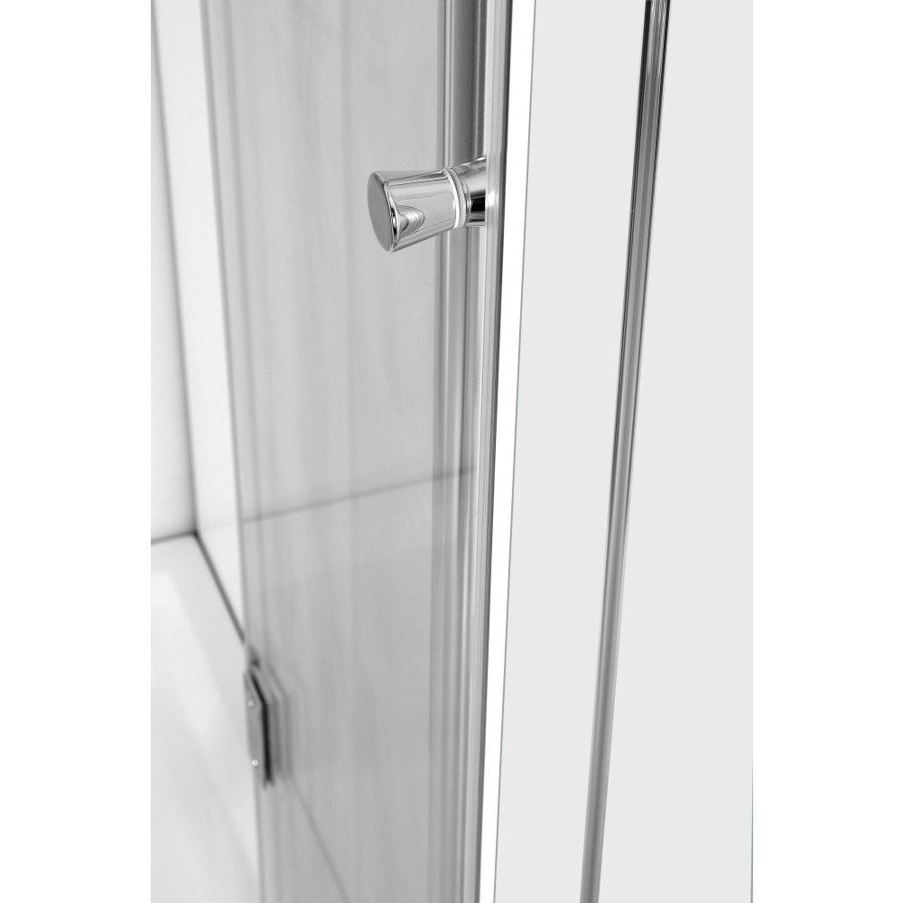 Cabina de dus patrata Deante Kerria cu usi batante 90x90cm finisaj crom [4]