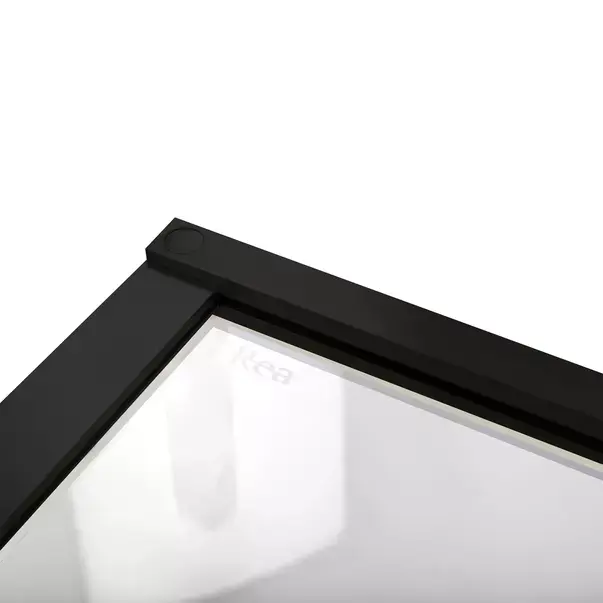 Cabina de dus patrata Rea Hugo cu 2 usi batante 90x90 cm negru [8]