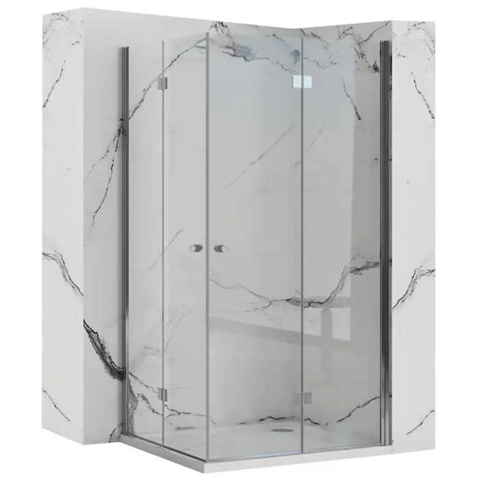 Cabina de dus pliabil Fold N2 Modul Crom 80x110cm, Rea [1]