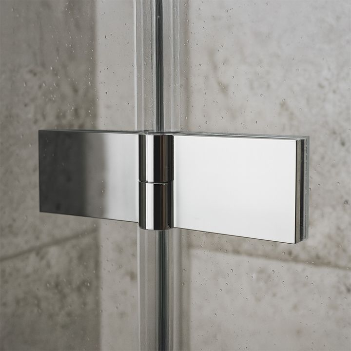 Cabina de dus Rea Atlas 90x100 cu deschidere pe dreapta crom [7]
