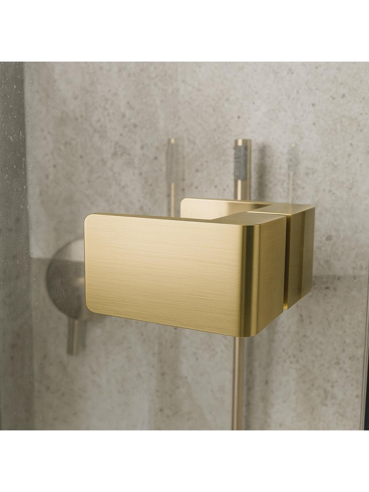 Cabina de dus Rea Atlas deschidere pe dreapta 120x90 cm auriu periat [5]