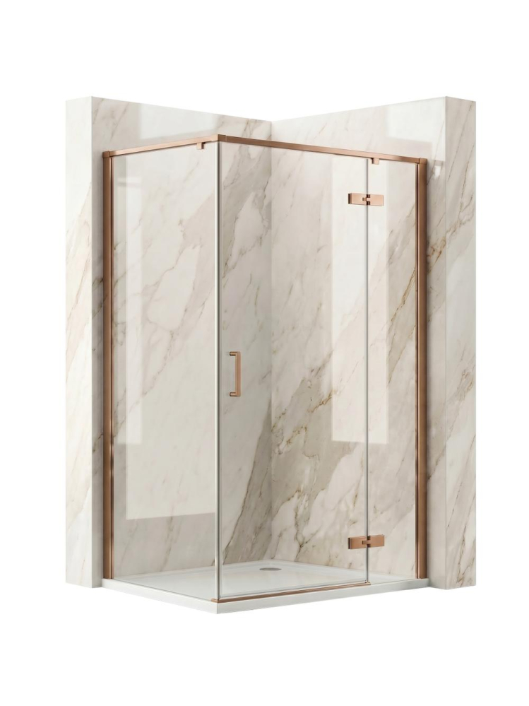 Cabina de dus Rea Bruno 120x90 cupru periat [12]