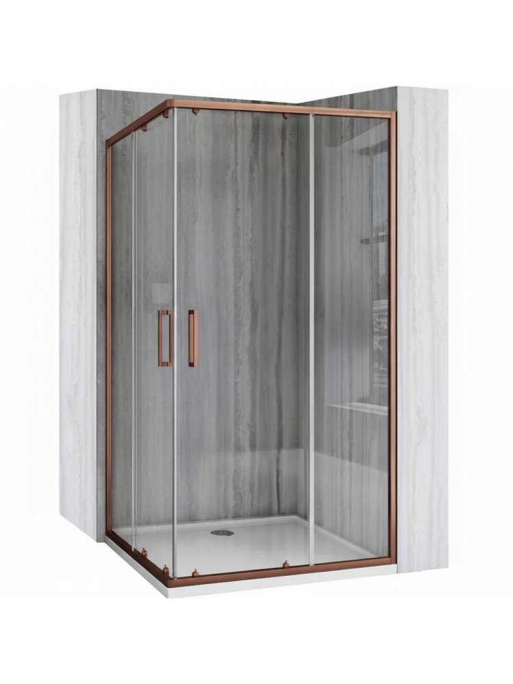 Cabina de dus Rea City 80x100 Cupru periat [12]