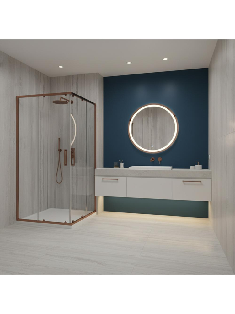 Cabina de dus Rea City 80x100 Cupru periat [4]