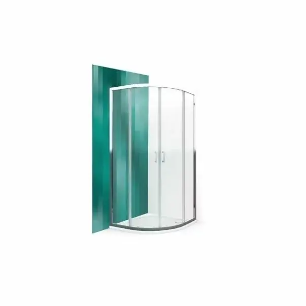Cabina de dus semirotunda cu usi glisante Roth Lega Line LLR2 800 80x80 [6]