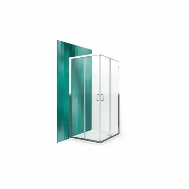 Cabina dus cu cadita de dus patrata si usi glisante Roth Lega Line LLS2 900 90x90 [3]
