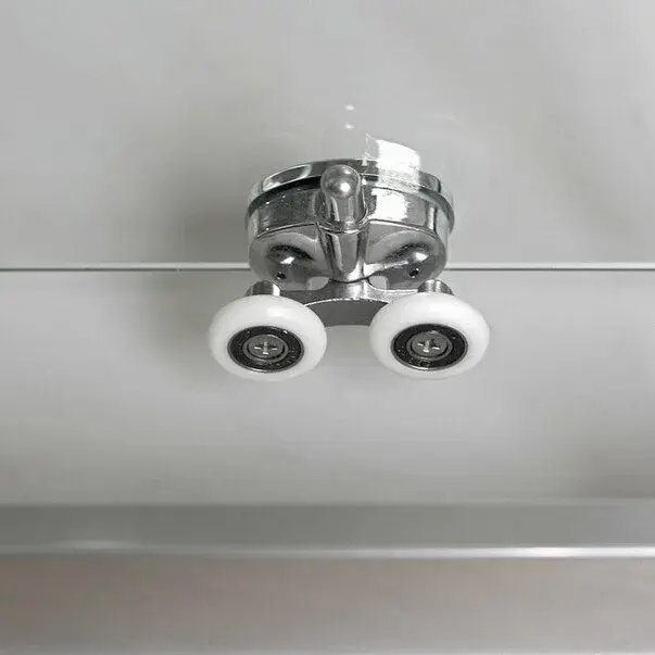 Cabina dus cu cadita de dus semirotunda cu usi glisante Roth Lega Line LLR2 900 90x90 [3]