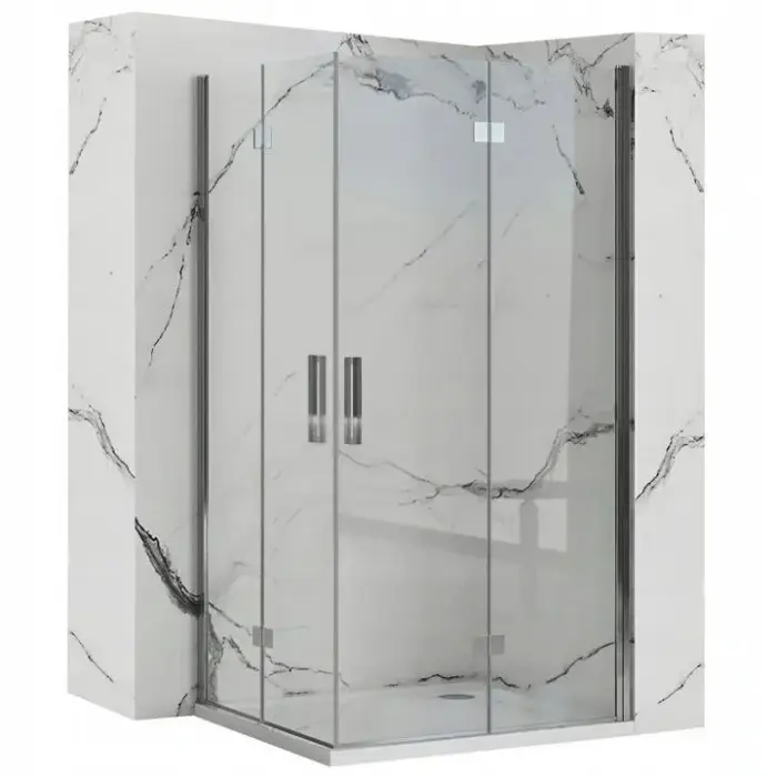 Cabina dus Molier Crom Dublu 80x100cm, Rea [1]