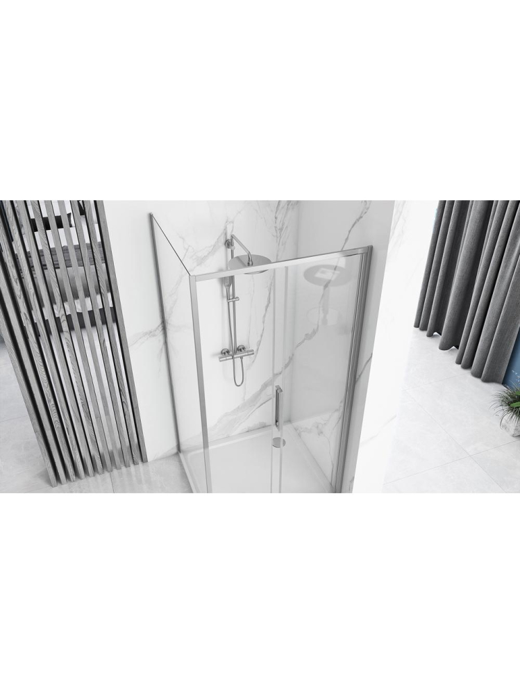 Cabina dus Rapid Slide 160x100 cm crom [4]