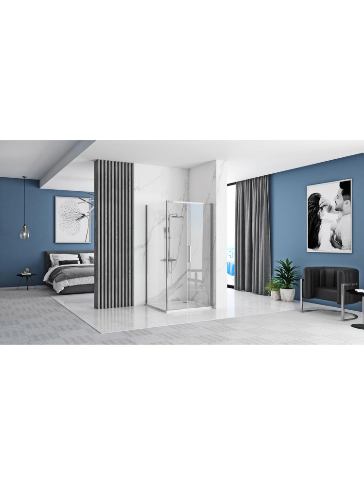 Cabina dus Rapid Slide 160x100 cm crom [14]