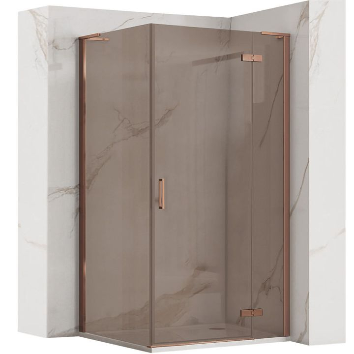 Cabina dus REA Hugo 90x90 cupru periat [8]