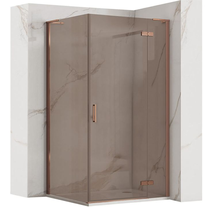 Cabina dus REA Hugo 90x90 cupru periat [2]