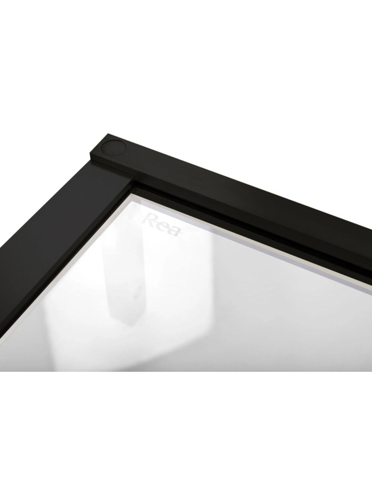Cabina dus REA Hugo Double 90x90 cm negru [6]