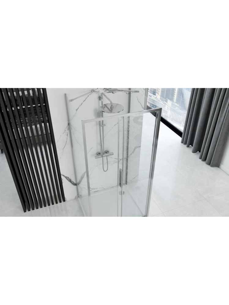 Cabina dus REA Rapid Slide 160x90 cm crom [2]
