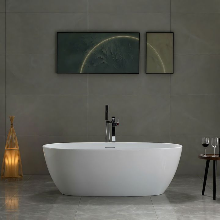 Cadă acrilică freestanding ROMA 170 [4]