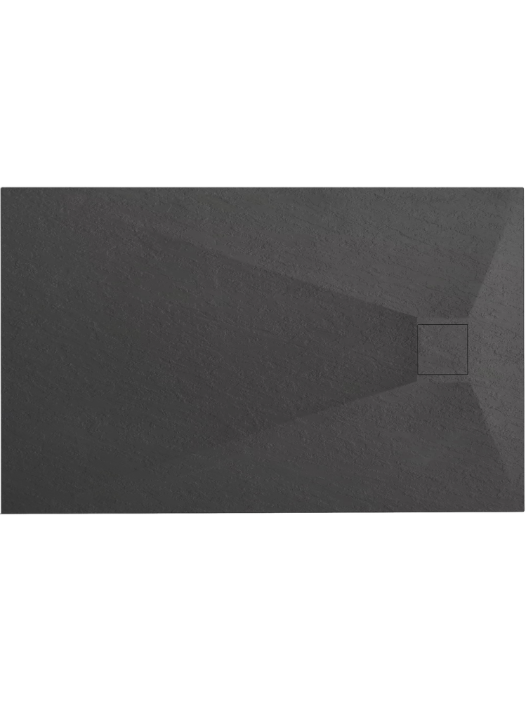 Cada de duș Magnum 100x80 cm negru [2]