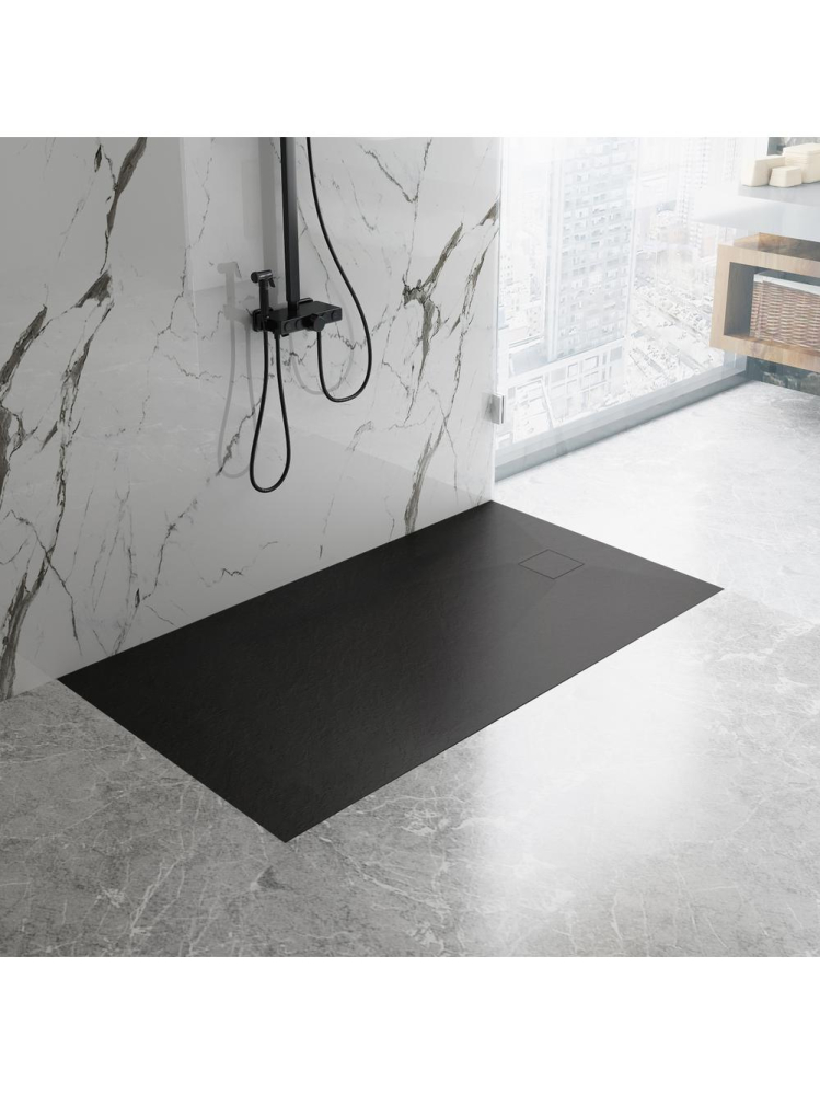 Cada de duș Magnum 120x90 cm negru [6]