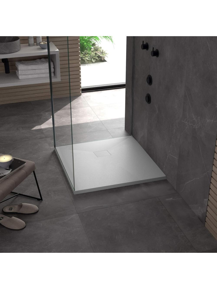 Cada de duș Magnum 90x90 cm alb [3]