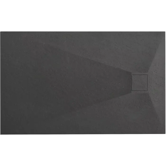 Cada de dus Magnum Negru 100x80cm, Rea [1]
