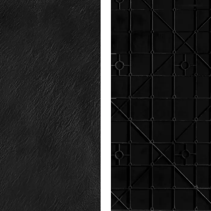 Cada de dus Magnum Negru 90x90cm, Rea [7]