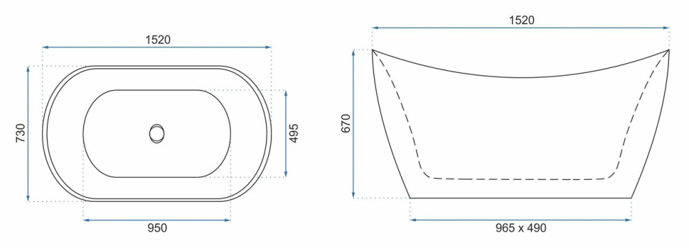 Cada de podea Rea Ferrano 150 [8]