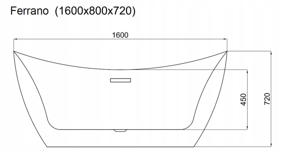 Cada de podea Rea Ferrano 160 [8]