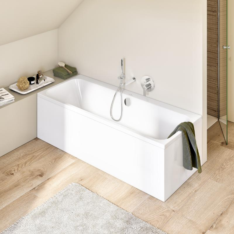 Cadă dreptunghiulară Villeroy & Boch Architectura 170 x 75 cm, alb alpin [3]
