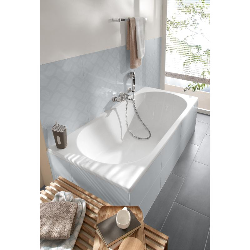 Cadă dreptunghiulară Villeroy & Boch O.Novo 180 x 80 cm, acril, alb [4]