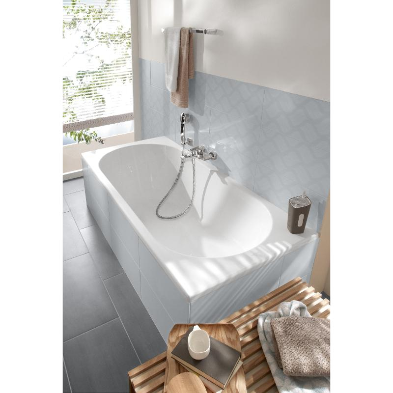 Cadă dreptunghiulară Villeroy & Boch O.Novo 180 x 80 cm, acril, alb [3]