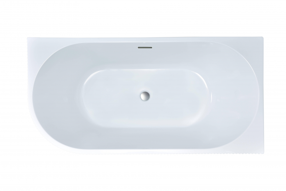 Cada freestanding Adria cu riflaj 160x75 cm cu montaj dreapta [3]