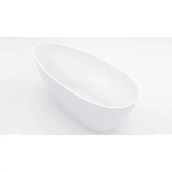 Cada freestanding Besco Goya 170x72 cm alb lucios [5]