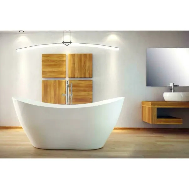 Cada freestanding Besco Viya alba 160x70 cm [3]
