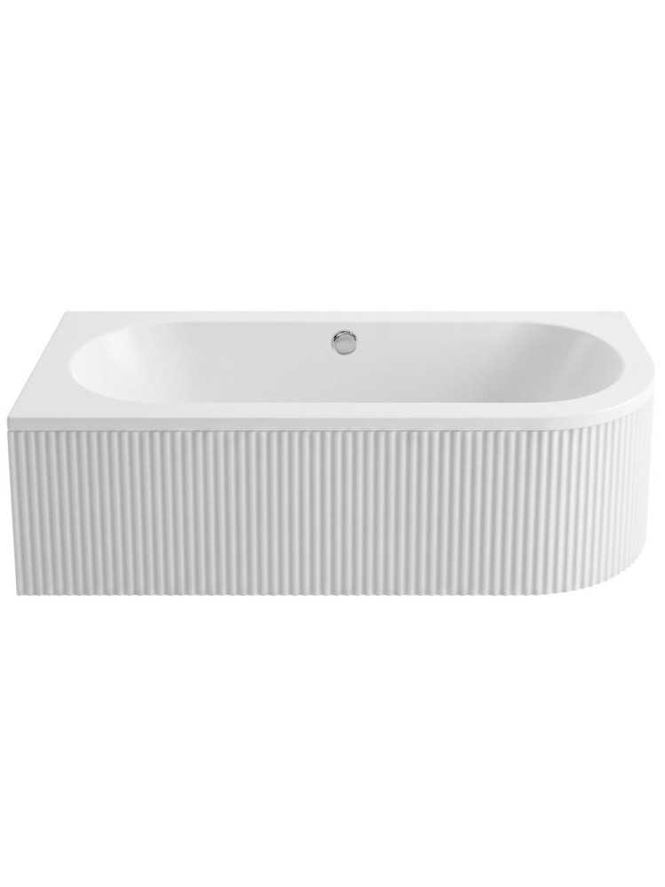 Cada freestanding cu riflaj Rea Orion Stripe montaj stanga 170 cm alb [8]