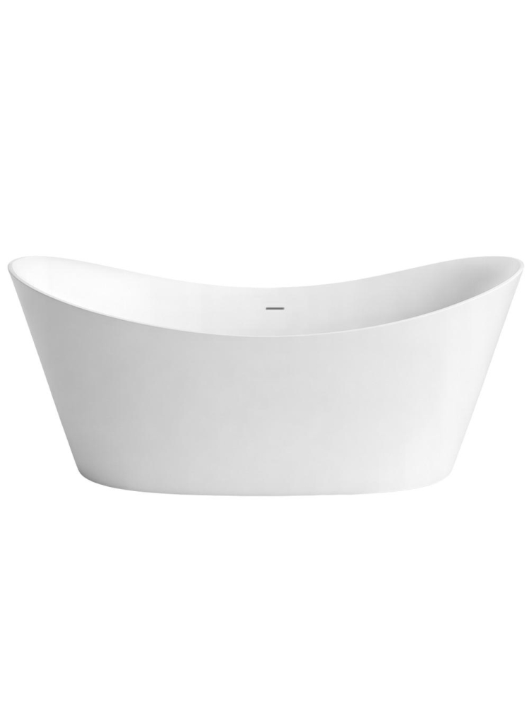Cada de podea Rea Ferrano 170 alba acrilic freestanding 1705x725x650 mm [12]