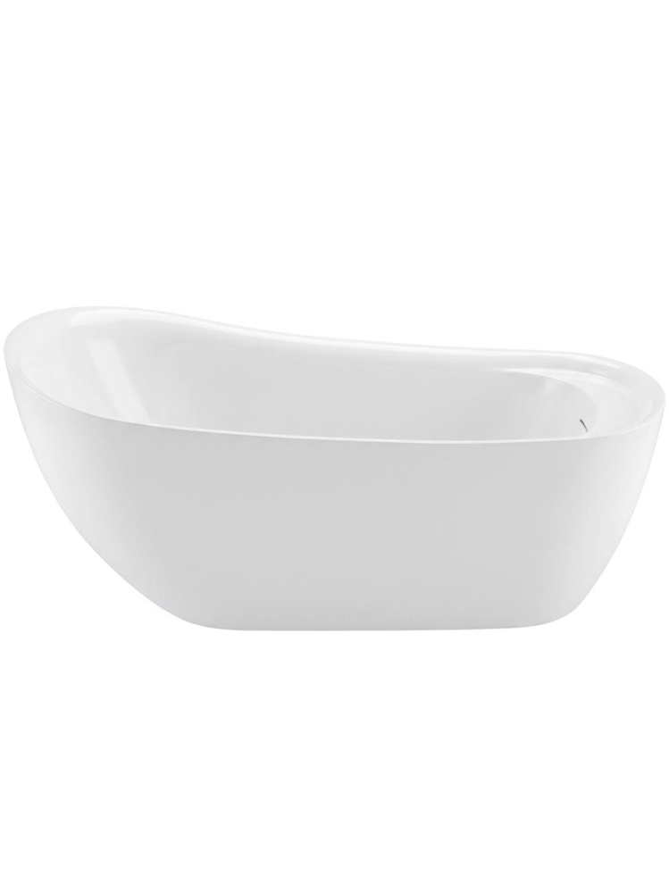 Cada freestanding Rea Orte 180 alba acril 1810x790x795 mm montaj universal [12]